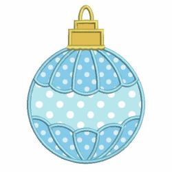 Applique Christmas Ornaments 03(Lg) machine embroidery designs