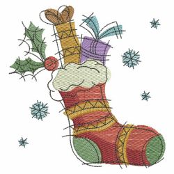 Folk Art Fancy Christmas 01(Lg) machine embroidery designs