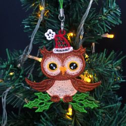 FSL Christmas Bird Ornaments 11 machine embroidery designs
