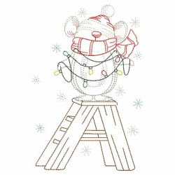 Christmas Little Mouse 06(Lg) machine embroidery designs