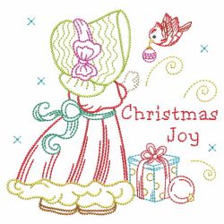 Vintage Christmas Sunbonnets 09(Md)
