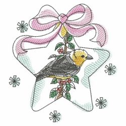 Christmas Birds Ornament 03(Sm)