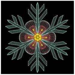 Rippled Snowflakes 05(Sm) machine embroidery designs