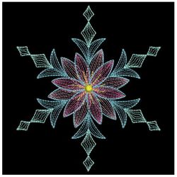 Rippled Snowflakes 06(Md) machine embroidery designs