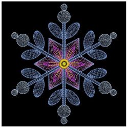 Rippled Snowflakes 10(Md) machine embroidery designs