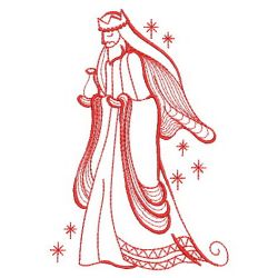 Redwork Birth of Jesus 06(Md) machine embroidery designs