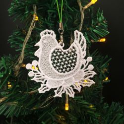 FSL 12 Days of Christmas Ornaments 03 machine embroidery designs