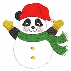 Applique Christmas Friends 07 machine embroidery designs