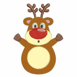 Applique Christmas Friends 14 machine embroidery designs