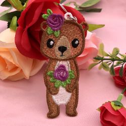 FSL Sweeties with Roses 08 machine embroidery designs
