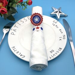 FSL Independence Day Napkin Belt machine embroidery designs