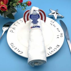 FSL Independence Day Napkin Belt 02 machine embroidery designs