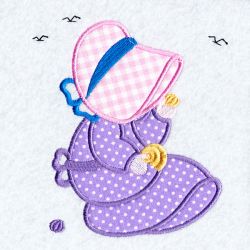 Applique Summer Sunbonnets 10(Lg) machine embroidery designs