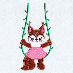 Applique Swing Sweeties machine embroidery designs