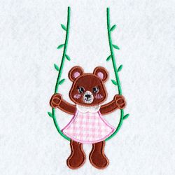 Applique Swing Sweeties 04 machine embroidery designs