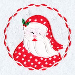 Applique Christmas Circle 02(Md) machine embroidery designs