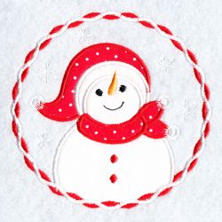 Applique Christmas Circle 03(Md) machine embroidery designs