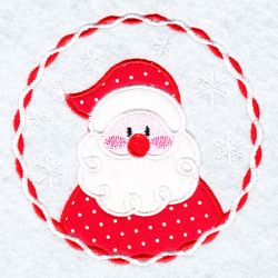 Applique Christmas Circle 07(Lg)