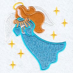 Applique Angels 08(Lg) machine embroidery designs