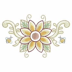 Blooming Borders(Md) machine embroidery designs