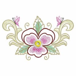 Blooming Borders 05(Sm) machine embroidery designs