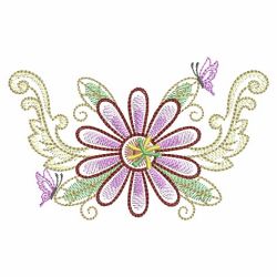 Blooming Borders 08(Lg) machine embroidery designs