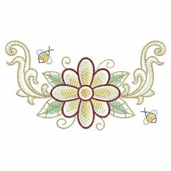 Blooming Borders 09(Lg) machine embroidery designs