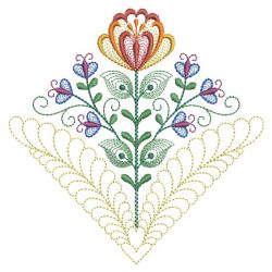Trapunto Blooming Quilts 02(Lg) machine embroidery designs