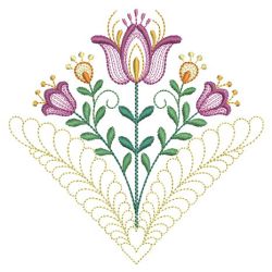 Trapunto Blooming Quilts 03(Lg) machine embroidery designs