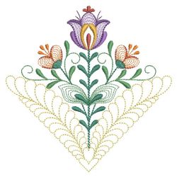 Trapunto Blooming Quilts 05(Lg) machine embroidery designs