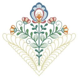Trapunto Blooming Quilts 08(Lg) machine embroidery designs