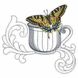 Baroque Butterfly Teacup 04(Sm)