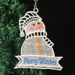 FSL Merry Christmas Ornaments 04 machine embroidery designs