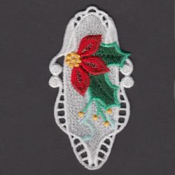 FSL Christmas Poinsettia 06 machine embroidery designs