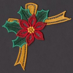 FSL Christmas Poinsettia 07 machine embroidery designs