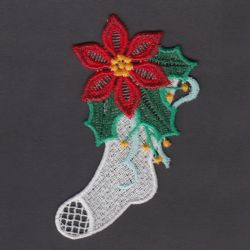 FSL Christmas Poinsettia 10 machine embroidery designs