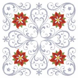 Christmas Poinsettia Quilts 10(Sm)
