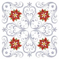 Christmas Poinsettia Quilts 10(Lg)