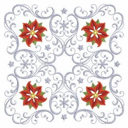 Christmas Poinsettia Quilts 11(Sm)