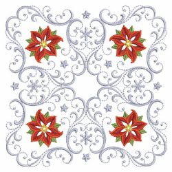 Christmas Poinsettia Quilts 11(Lg)