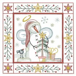 Christmas Snowman Blocks 05(Md) machine embroidery designs