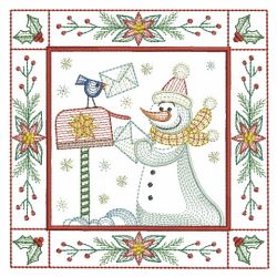 Christmas Snowman Blocks 10(Md) machine embroidery designs