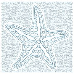 Trapunto Nautical Quilting 06(Lg)