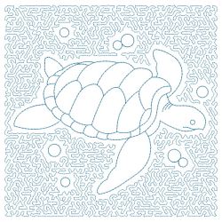 Trapunto Nautical Quilting 10(Lg)