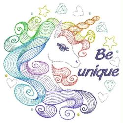 Rippled Magical Unicorn(Sm) machine embroidery designs