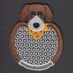 FSL Animal Coaster 02 machine embroidery designs