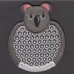 FSL Animal Coaster 04 machine embroidery designs
