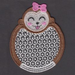 FSL Animal Coaster 08 machine embroidery designs