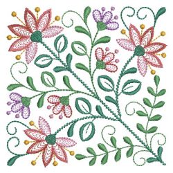 Blooming Blocks 1 10(Sm) machine embroidery designs
