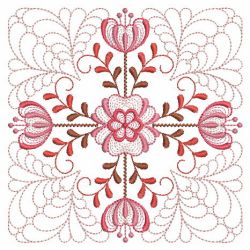 Trapunto Rippled Blooming Blocks 02(Lg) machine embroidery designs